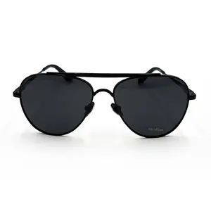 Quay FREE FALL Sunglasses Sleek Aviator Style Polarized Protection Lightweight Metal Frame Dark Tint Unisex Design for Daily Wear