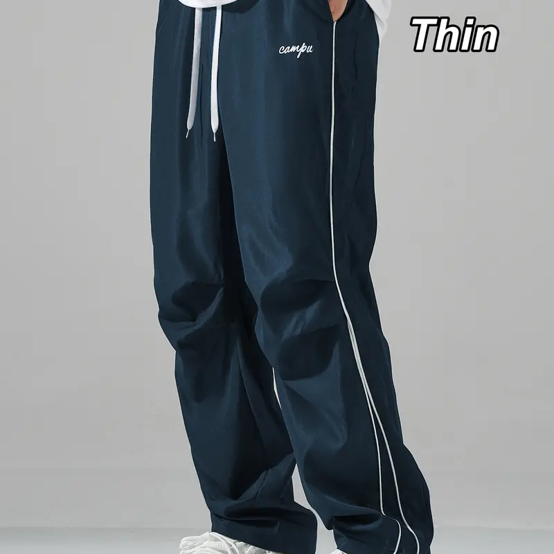 DealsForYouDays Drawstring Waist Y2k Baggy Sweatpants Spring To Summer Wide Leg Track Pants Casual Pants Streetwear