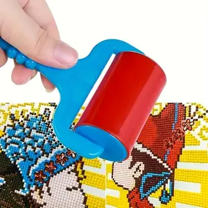 Random Color Diamond Art Painting Roller Tool, 1 Count Plastic Rolling Tool, Diamond Art Painting Accessories for DIY Craft, Diamond Art Tools