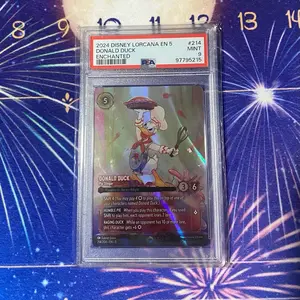 PSA 9 2024 Disney Lorcana EN 5 #214 Donald Duck Enchanted Pie Slinger