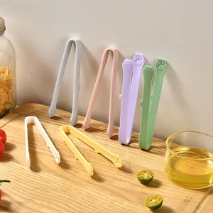 Silicone Cat Claw Food Clip, Ice Clip, Salad Clip, Cute Snack Small Clips, Heat Resistant Non-Slip Easy Clean Kitchen Baking Essential