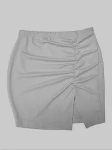 Women's Solid Color Skort, Casual Comfy Short Skirt for Daily Wear, Ladies Bottoms for Summer