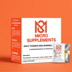 MicroSupplements Comprehensive Multivitamin & Probiotic - 28 Daily Packets