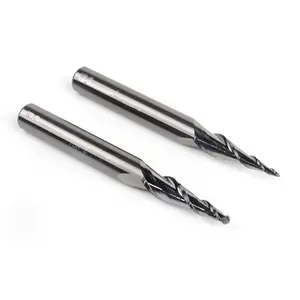 Tapered Ball Nose Bit Set for CNC 3D Carving – Fine & Ultra-Fine Detail