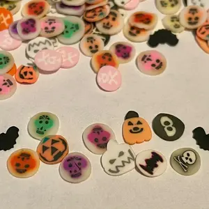 Halloween Polymer Clay Slices