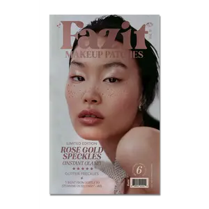 Rose Gold Stardust Speckles Makeup Patches