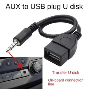 Car MP3 Player Converter 3.5 Mm Male AUX USB Audio Fits Mercedes Benz A B C E S Class W204 W205 W212 W213 W176 GLC CLA AMG W177 X167