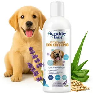 Natural Oatmeal Dog & Puppy Shampoo For Itchy Skin Relief Natural Oatmeal Dog & Puppy Shampoo For Itchy Skin Relief
