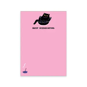 Dissociating Cat Notepad