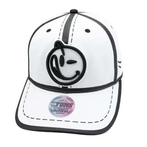 YUMS Cartoons White and Black Snapback - Casual Streetwear Hat Design with Snap Closure, Ideal for Everyday Wear