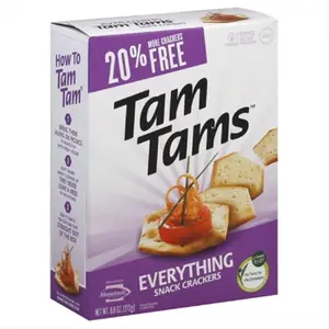 MANISCHEWITZ CRACKER SNK TAMTAM EVRTHN-9.6 OZ -Pack of 12