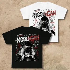 Hooligan Rider Shirt, K-pop Street Style Gang Graphic Tee, Fan Gift, World Tour 2026, Gift for Music Lover, Merch For Army