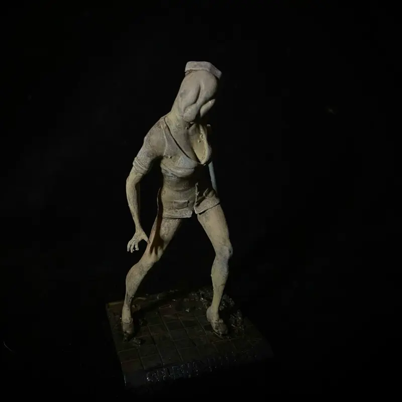 Bubblehead Nuraw Silent Hill 2 Figure - Hand-Painted 3D Printed Custom Statue