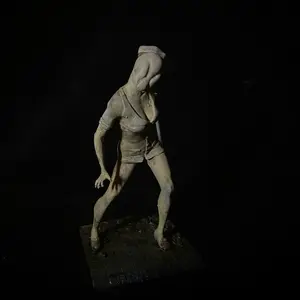 Bubblehead Nuraw Silent Hill 2 Figure - Hand-Painted 3D Printed Custom Statue