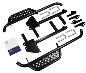 SGC Nerf Bars (Running Boards) for Club Car DS Golf Cart (set of 2) (2004-up)