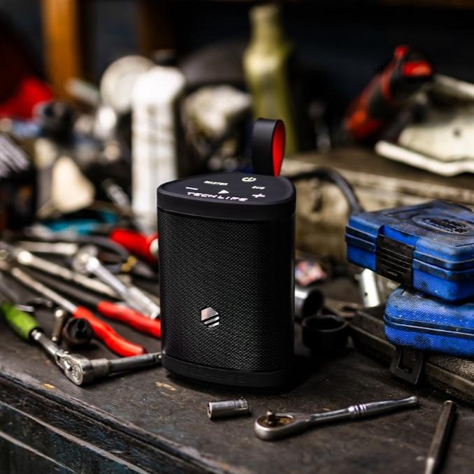 Tech-Life Boss Premium Portable Bluetooth Speaker - Waterproof Outdoor Party Speaker with Amazing Sound Heavy Bass No Distortion 12hr Batt Pair 100 Together for Ultimate Portable Speaker System