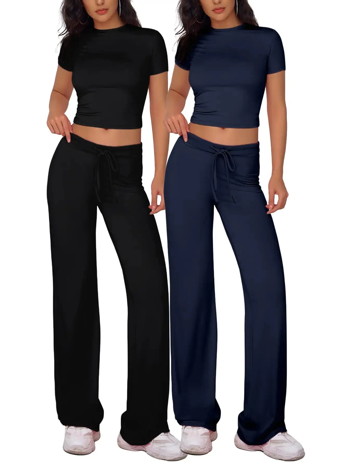 Black*1 pc+Navy Blue*1 pc