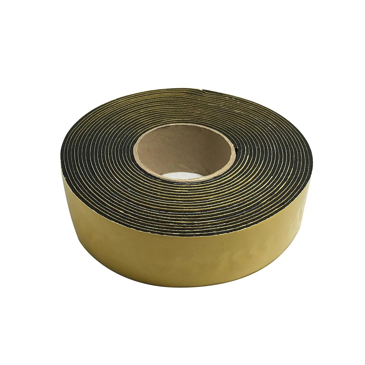 Rubber Insulation Tape, 2in Wide x 1/8in Thick x 30ft Long, Black