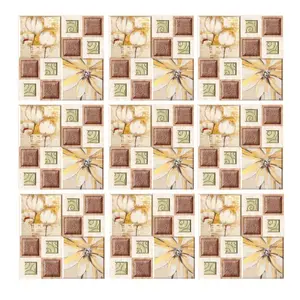 12pcs Self-Adhesive 3D Wall Stickers, Waterproof Oil-Resistant, Easy to Renovate and DIY, Ideal for Bedroom, Living Room, Background Walls