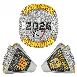 2026 FFL Fantasy Football Championship Ring, Cross-border men's Champion ring