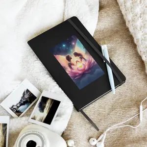 Twin Flame Hardcover bound notebook