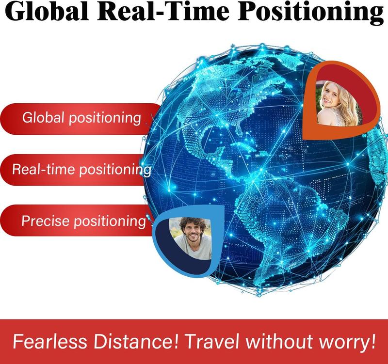 GPS Tracker for Vehicles Real-Time Mini Magnetic Car Tracker Device with Free App Hidden GPS Tracking for Cars Trucks Motorcycles Kids Pets Anti-Theft No Monthly Fee For Apple Find My & Android iOS localizador  gps