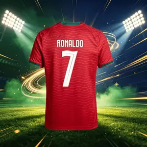2026 Portugal 7# Cristiano Ronaldo Short And Long Sleeve Soccer Jersey Fans Version Breathable