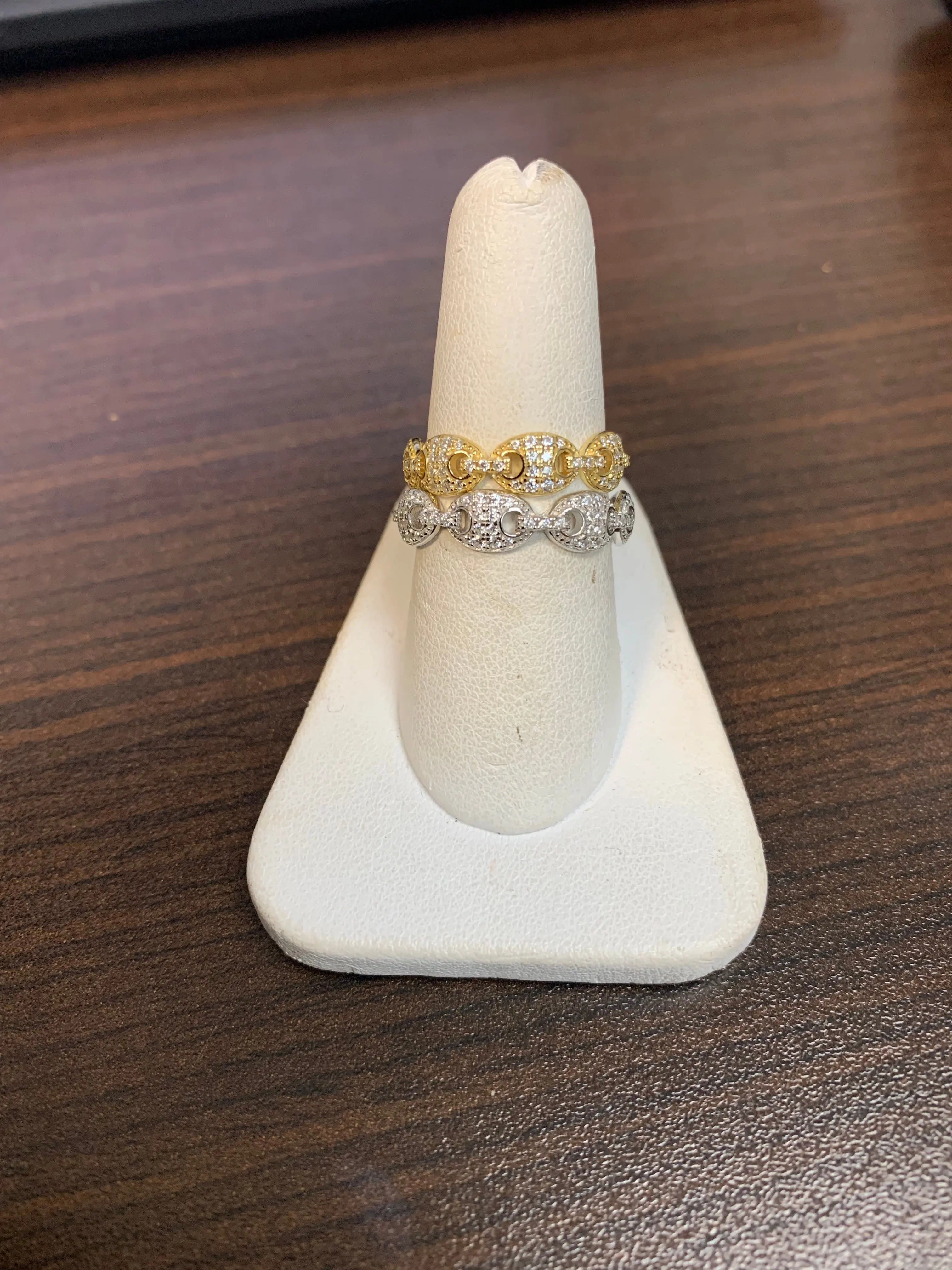 CZ Gucci Link Ring CZ Gucci Link Ring