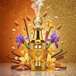 Cosmic Drift (U)/ oil base/ vanilla almond powdery amber sweet iris nutty floral woody warm spicy