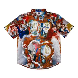 Virgen de Guadalupe Button Up