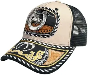 Western Trucker Hat for Men Women Vintage Cowboy Country Hats Cute Baseball Cap for Western Outfit