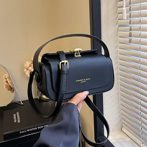 Fashionable one-shoulder bag with RFID protection, solid color crossbody bag, large pocket design, adjustable shoulder strap, ideal for commuting and evening events - perfect gift for Mother's Day, Thanksgiving, and Christmas.