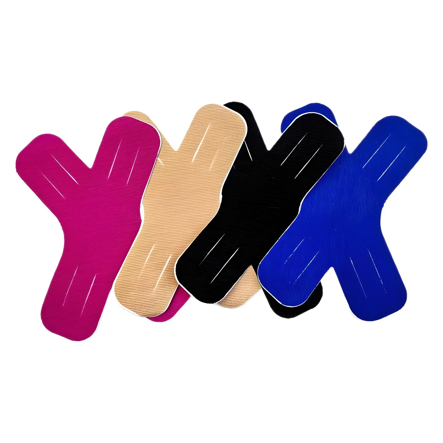 Pre-cut X-shaped muscle patch basketball fitness thigh shoulder knee sports support intramuscular patch bandage