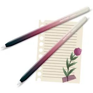 Apple Pencil Skin [2 Pack] ULTRA THIN 3M Premium Vinyl Cover Eco-Fridendly Greenguard Ink Apple Pencil full wrap Cover Case – 2nd Gen & Pro