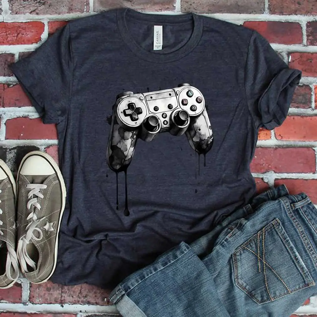 Broken Gaming Controller T-Shirt