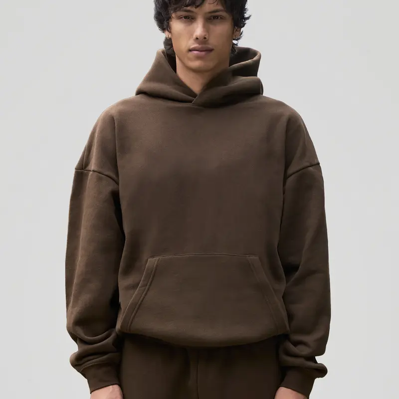 350 GSM 'Chestnut' Fleece Hoodie
