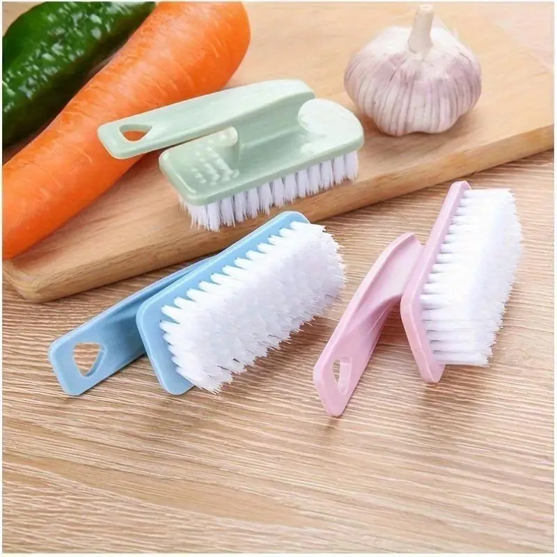 2pcs, Household Cleaning Scrub Brush, Multipurpose Cleaning ,, Laundry  Clothes Cleaning Brush