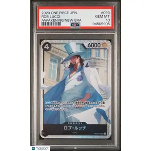 PSA One Piece CCG Rob Lucci #093 Japanese 10