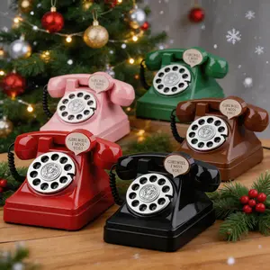 Vintage Telephone Piggy Bank, Kids Toy & Exquisite Ornament