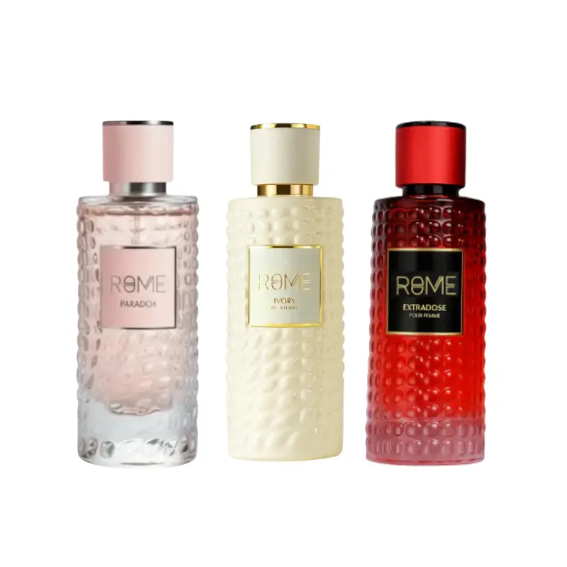 Mast Perfume Rome Ultra-Luxe Multi-Scent Chic Cruelty-Free Women's Fragrance Trio Set - Extradose, Ivory, Paradox with Vanilla Notes