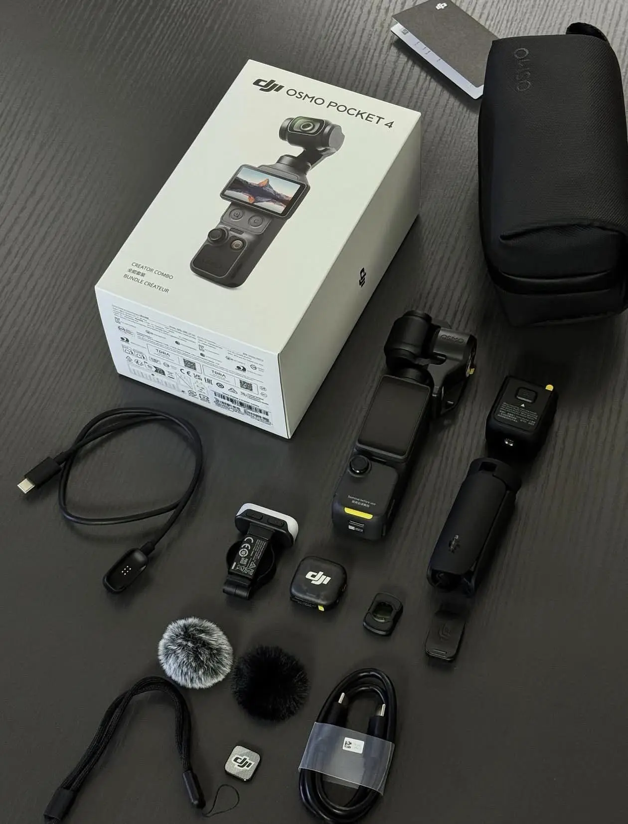 Brand new and original DJI Osmo Pocket 4 Creator Combo Vlog camera Brand new and original DJI Osmo Pocket 4 Creator Combo Vlog camera