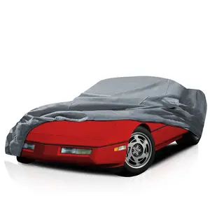 5 Layer Custom Fit Car Cover Chevy Corvette C4 1984-1996 Full Coverage with Mirror Pockets
