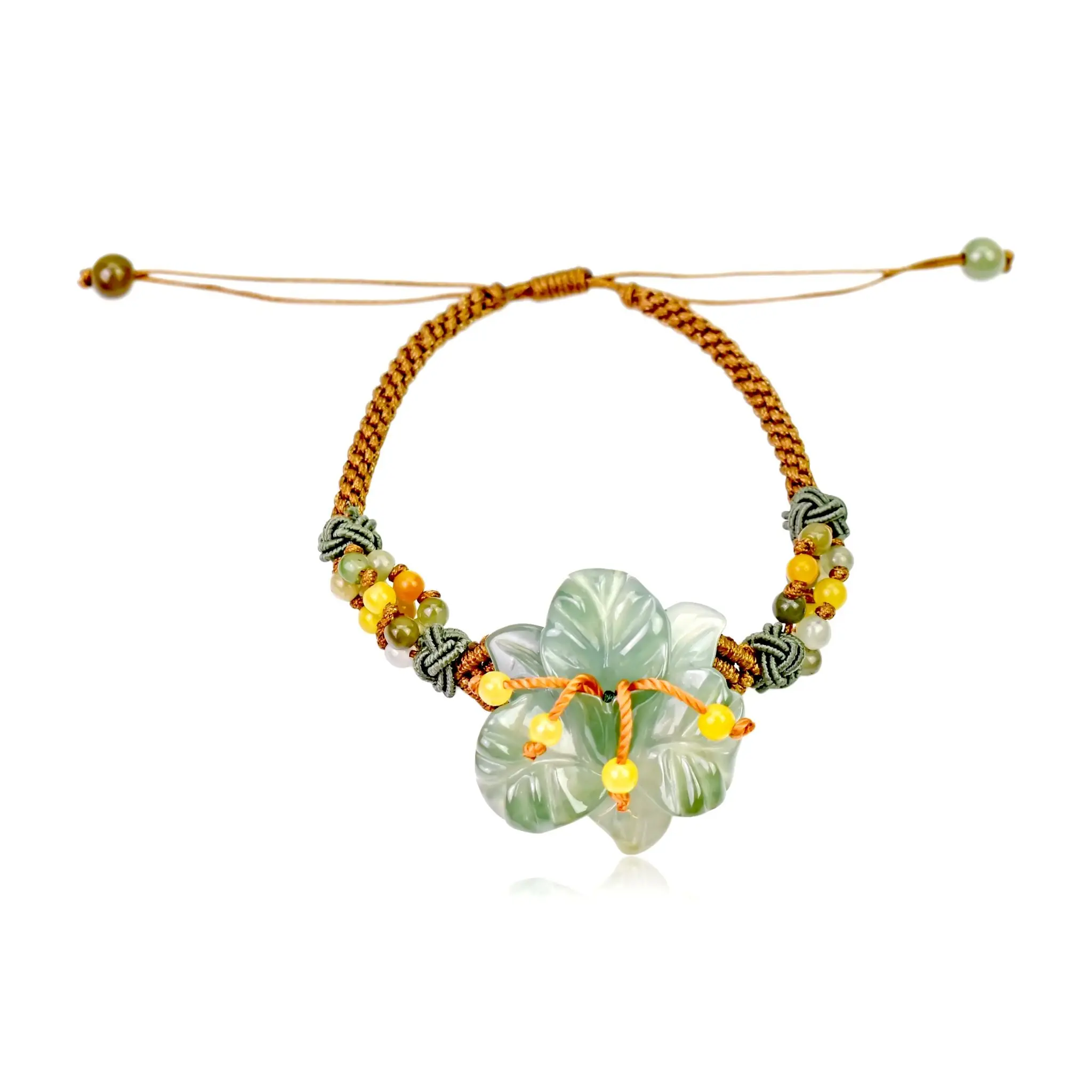 Take Your Look to the Next Level with This Breathtaking Iris Jade Bracelet