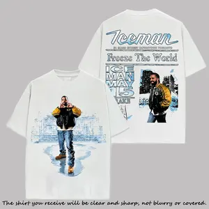 Iceman Habibi Tour 2026 Vintage Rap Tee  Limited Concert Merch Inspired by Iceman Album Habibi 2026 | Premium Cotton Graphic T-Shirt for Hip Hop Fans | Streetwear Style, Tour Dates Edition, Perfect Gift for Music Lovers