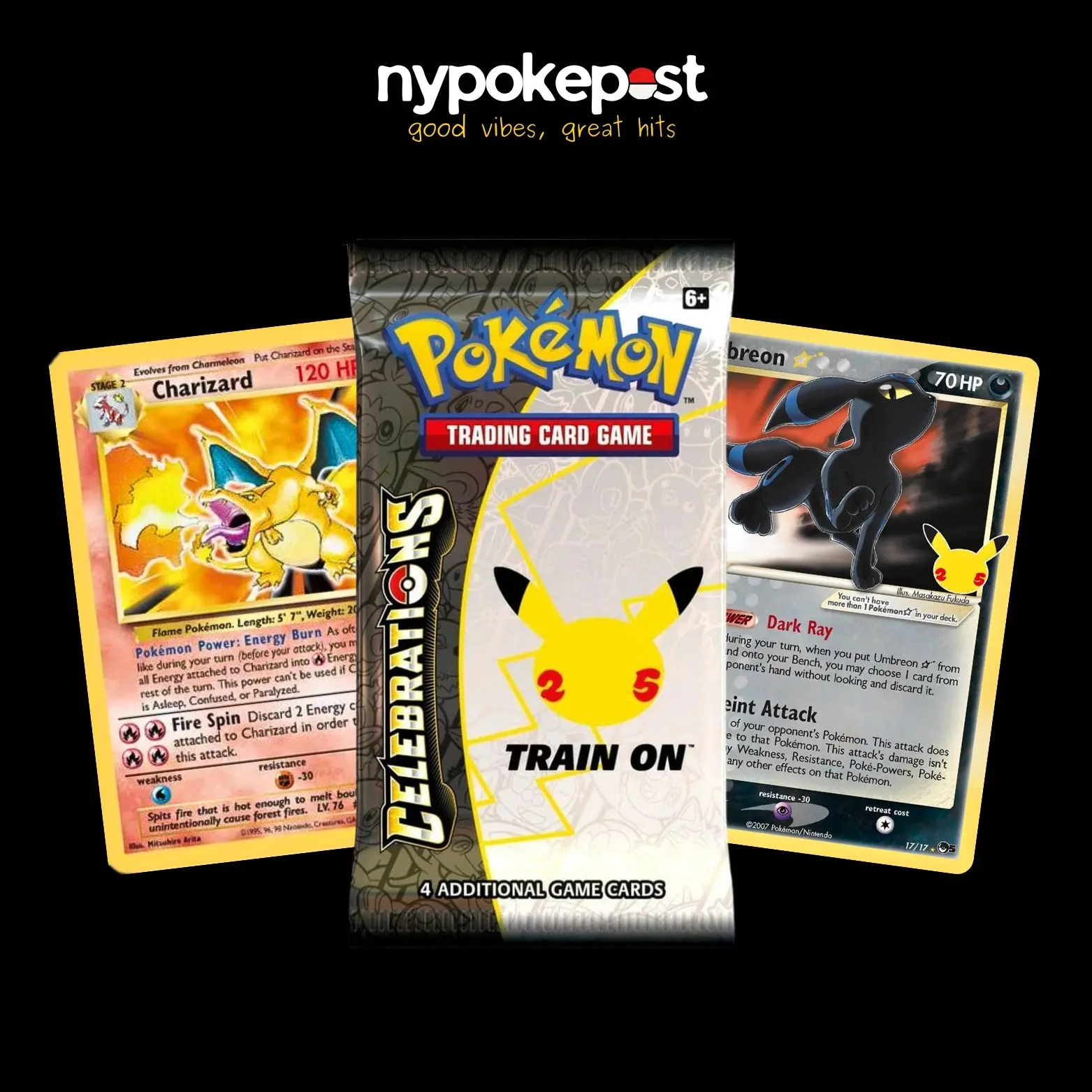 Celebrations Booster Pack - 4 card - Pokemon Trading Card Game TCG