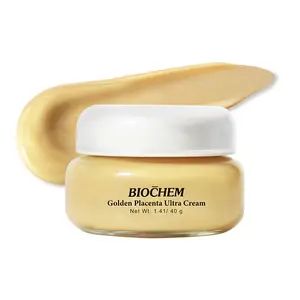 BIOCHEM Golden Placenta Ultra Cream - Anti-Aging Facial Moisturizer, Firm, Repair, improve elasticity & nourish