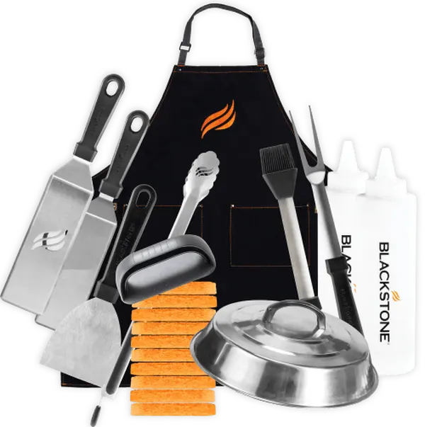 Professional Toolkit- 22 piece Original Blackstone Kit - BBQ, Griddle Outdoor cooking pro
