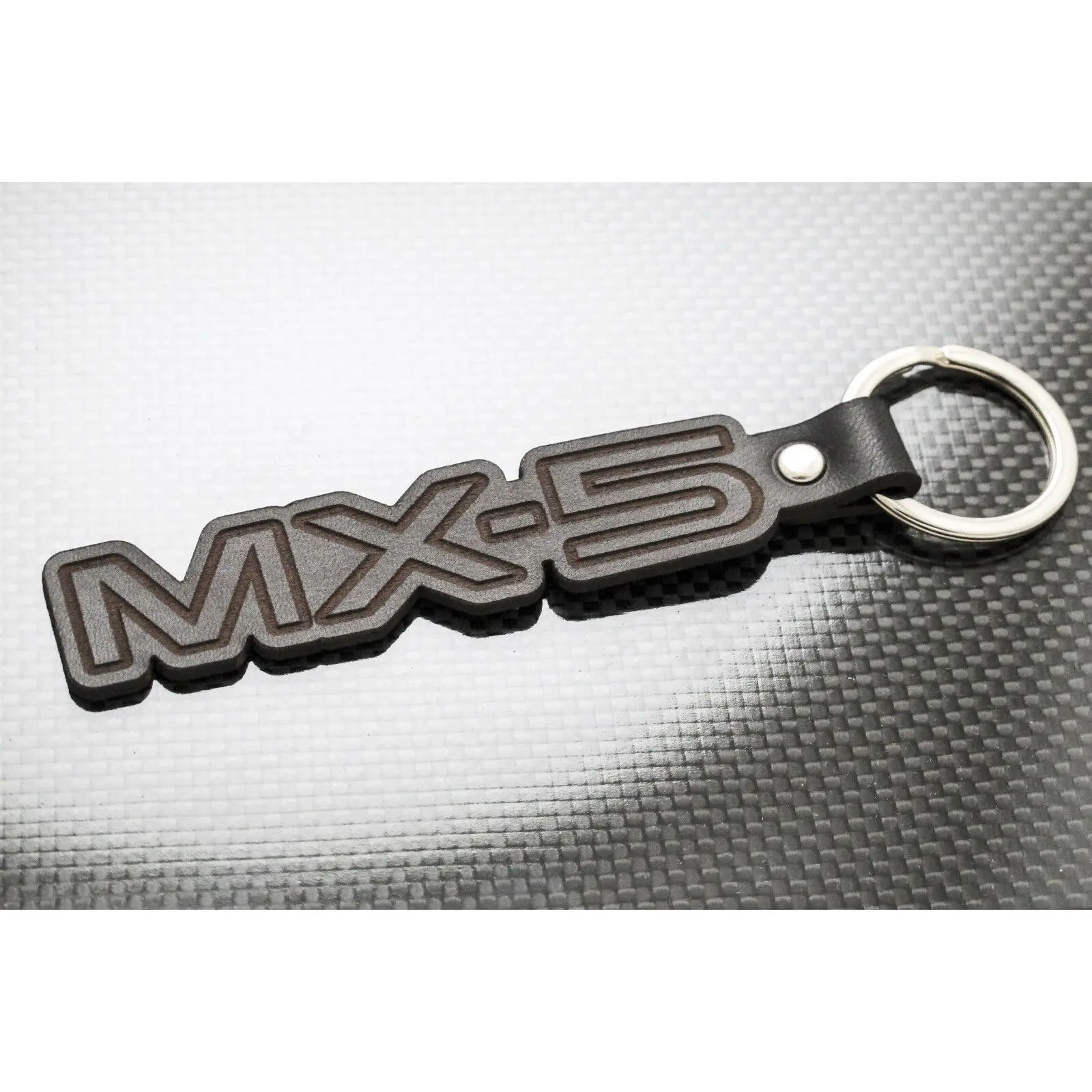 Leather Keychain for Mazda Miata MX-5