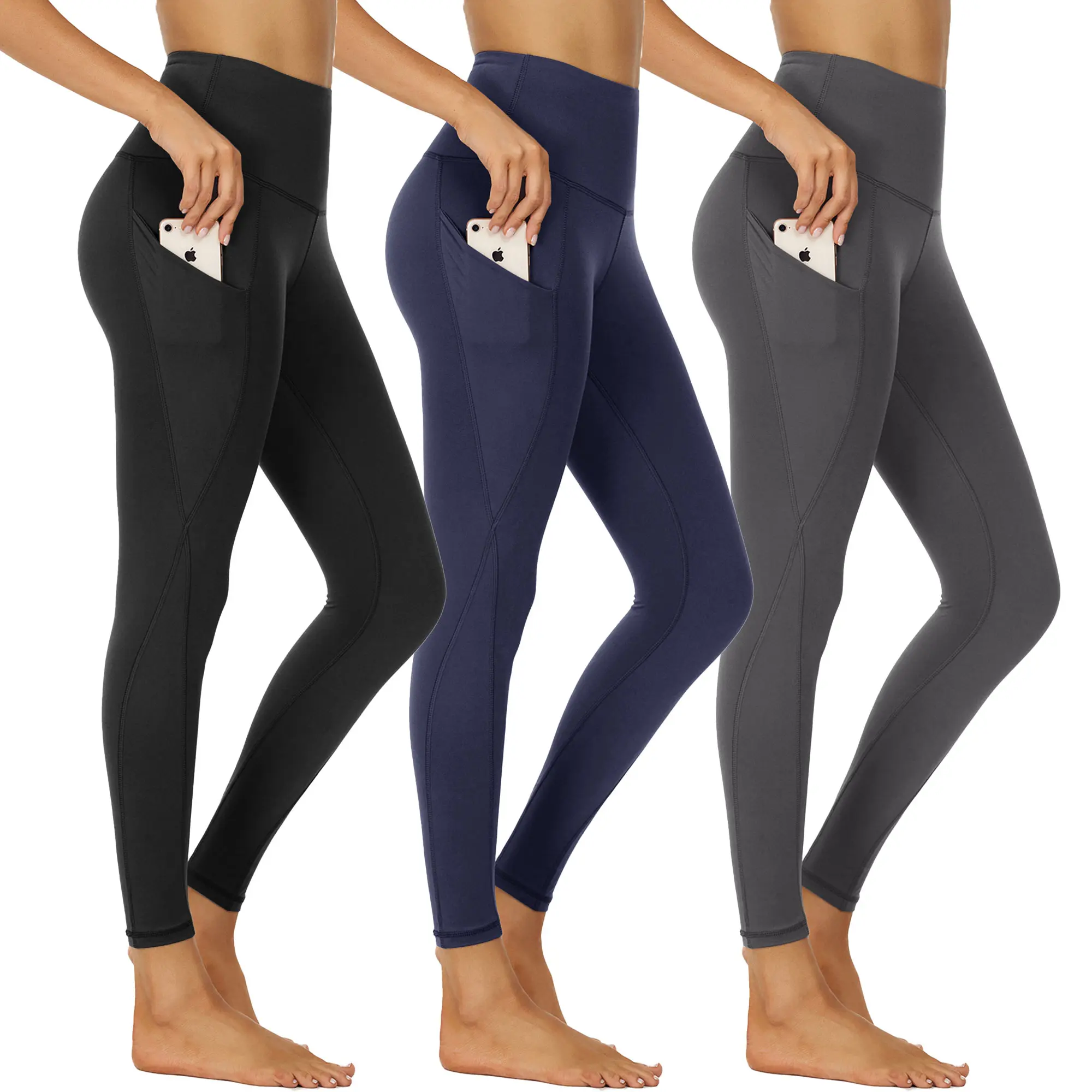 Black/ Navy Blue/ Deep Grey (No Fleece) FBT