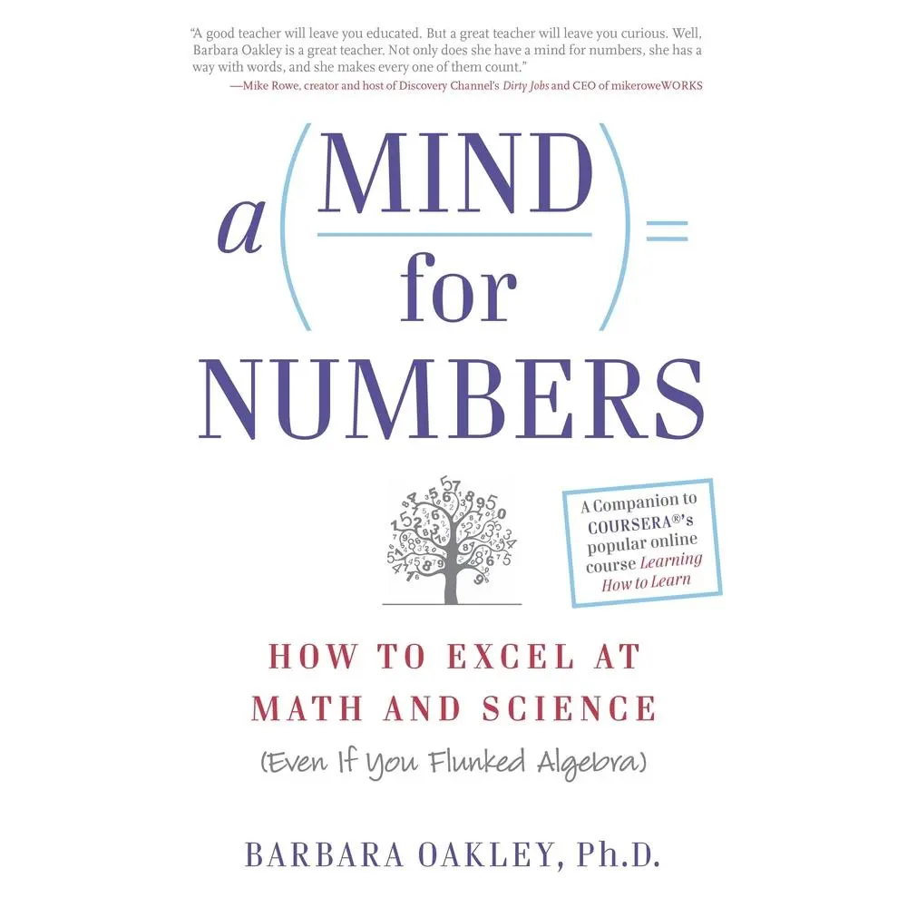 USED Book - A Mind for Numbers: How to Excel at Math and Science (Even If You Flunked Algebra) by Oakley, Barbara (Paperback) - english